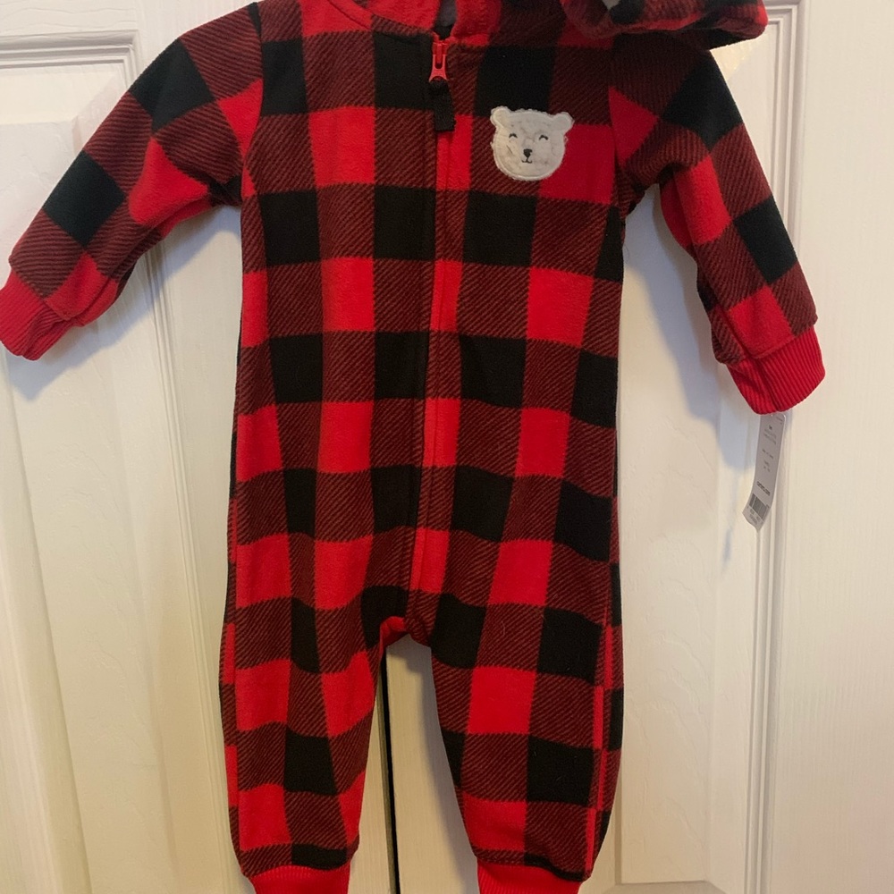 Brand New never worn Carter’s Sweater with hoodie